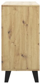 Comoda BOGAN 1D3S, stejar artisan