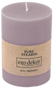 Lumânare Eco candles by Ego dekor Friendly, durată ardere 37 h, mov