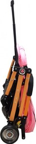 Carucior sport ultracompact pentru copii BABY CARE™ PRO A320, Transformabil in troller, Spatar reglabil in 3 trepte, Pozitie somn, Roti transparente,