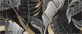 Tablou - Jungla de aur (120x50 cm)