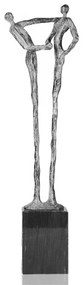 Statueta bronz masiv "Multumesc" XL