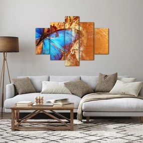 Tablou - Fluture albastru (150x105 cm)
