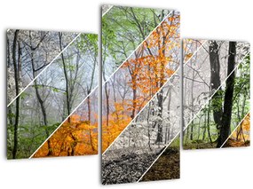 Tablou - Schimbarea anotimpurilor (90x60 cm)