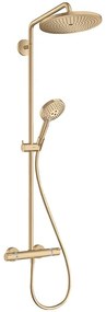 Coloana dus Hansgrohe Croma Select S 280,1 jet, termostat, brushed bronze - 26890140