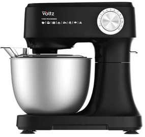 Resigilat: Mixer planetar Oliver Voltz OV51115I, 800W, 3,5 L, 3 agitatoare, 12 trepte + pulse, Negru