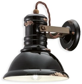 Aplica de perete design retro realizat manual din ceramica INDUSTRIAL