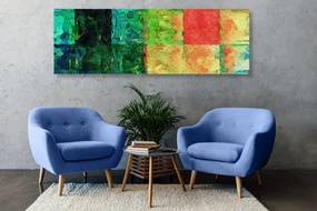 Tablou artă modernă colorată