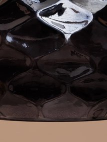 Lustra neagra, din sticla, Facets