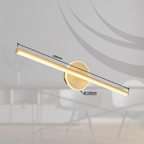 Globo 41924M - LED iluminat oglindă baie PEPE LED/10W/230V IP44 auriu