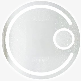 Oglinda Led Rotunda, 70cm, Oglindă Cosmetică, EsnJ130