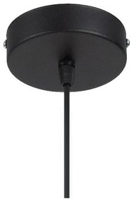Lustră pe cablu WILL 1xE27/60W/230V neagră