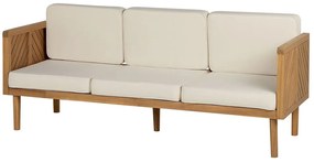 Set mobilier de grădină Blas (lemn deschis de salcâm + crem). 1077937