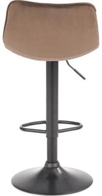 Scaun de bar 106x43 cm antracit/maro