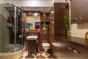 Corp de iluminat LED încastrat pentru baie LED/8W/230V 3000K IP65 negru