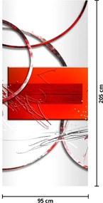 Fototapet pentru ușă - Abstract (95x205cm)