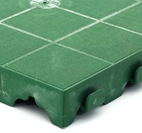 Placi de plastic Linea Combi 40 x 40 x 4,8 cm, verde