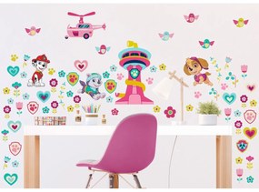 Decorație autoadezivă Paw Patrol Be Happy, 65 x 85cm