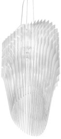 Lustra design Art Deco realizata manual Avia XL White Fade