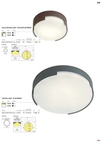 Redo 90006 - Plafonieră LED SKOR 1xLED/16W/230V IP54