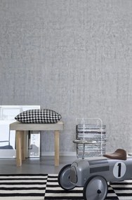 Fototapet, Plain Concrete, Light Grey, Rebel Walls
