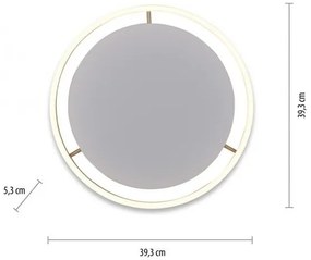 Plafonieră LED dimabilă RITUS LED/20W/230V Leuchten Direkt 15391-60