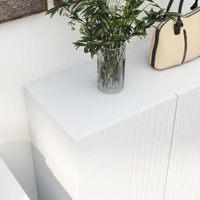 HOMCOM Dulap Îngust pentru Pantofi, Dulap Subțire pentru Depozitarea Pantofilor cu Rafturi Reglabile, 95x72x31.5 cm, Alb | Aosom Romania