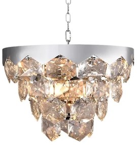 Lustră de cristal pe lanț GRACE 6xE14/40W/230V