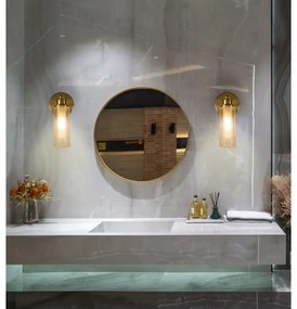 Searchlight 29981SB - Aplică de perete IMPERIAL, 1xG9/7W/230V, alamă