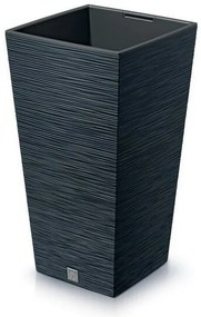 Ghiveci de flori FURU SQUARE 39,5 cm, antracit, 39 cm