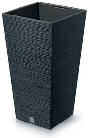 Ghiveci de flori FURU SQUARE 39,5 cm, antracit, 39 cm