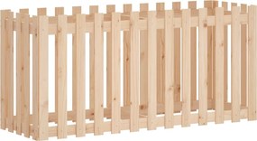 vidaXL Pat înălțat grădină design gard 150x50x70 cm lemn impregnat pin