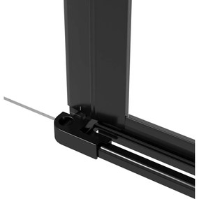 Componenta pentru imbinarea usilor de dus Deante Kerria Plus, negru mat Negru mat