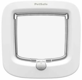 PetSafe® Ușă manuală pentru câini și pisici DeLuxe alb