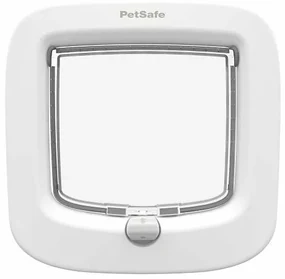 PetSafe® Ușă manuală pentru câini și pisici DeLuxe alb