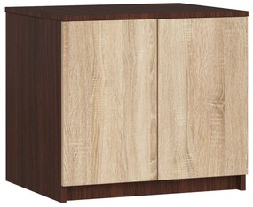 Suprastructură pentru dulap Sashka II (wenge + stejar sonoma). 1071021