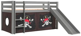 PINO PAT SEMI-INALT + slide și cortină Caribian Pirates.