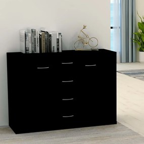 800685 vidaXL Dulap, negru, 88 x 30 x 65 cm, lemn prelucrat