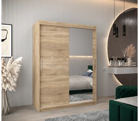 Dulap de haine 150 cm Toki 2 (stejar sonoma + stejar sonoma). 1064998
