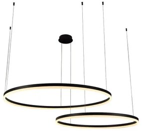 Lustră LED dimabilă pe cablu LED/100W/230V 3000-6500K + telecomandă