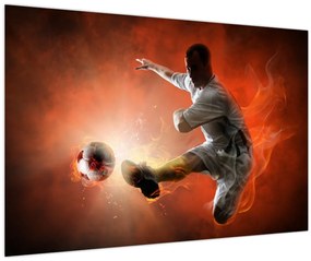 Tablou - Fotbalistul (90x60 cm)