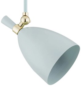Lustra directionabila design modern CHARLOTTE albastru deschis