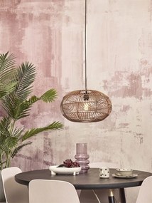 Lustra/Pendul eco din ratan Madeira rattan, nat