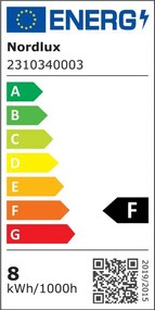 Spot LED dimabil incastrabil pentru baie IP44 Albric Black