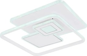 Globo 48441-50SH - plafonieră LED dimabilă RODERICK 50W/230V 50,3x50,3 cm + telecomandă