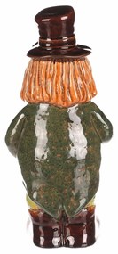 Decorațiune de grădină Aquarius în picioare,ceramică , 9 x 9 x 24 cm, 24 cm