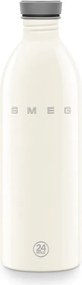 Sticla Smeg Urban WBF02CR, 1 l, Inchidere ermetica, Fara VRA, Otel inoxidabil, Crem