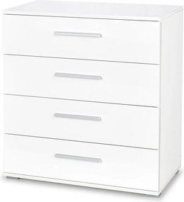 Comoda Lima KM3, alb, PAL, 77x40x82 cm