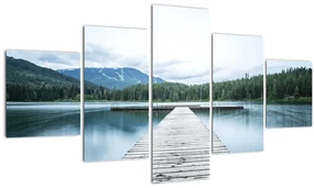 Tablou - O privire din pod (125x70 cm), în 40 de alte dimensiuni noi