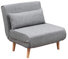 Fotoliu Folde Single Light Grey