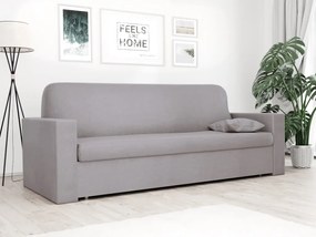 Husa elastica pentru canapea cu 3 locuri Classic gri